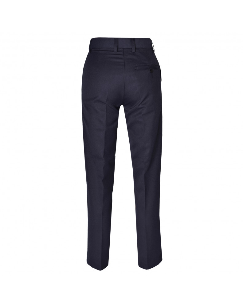 Mens Navy Slim Fit Trousers
